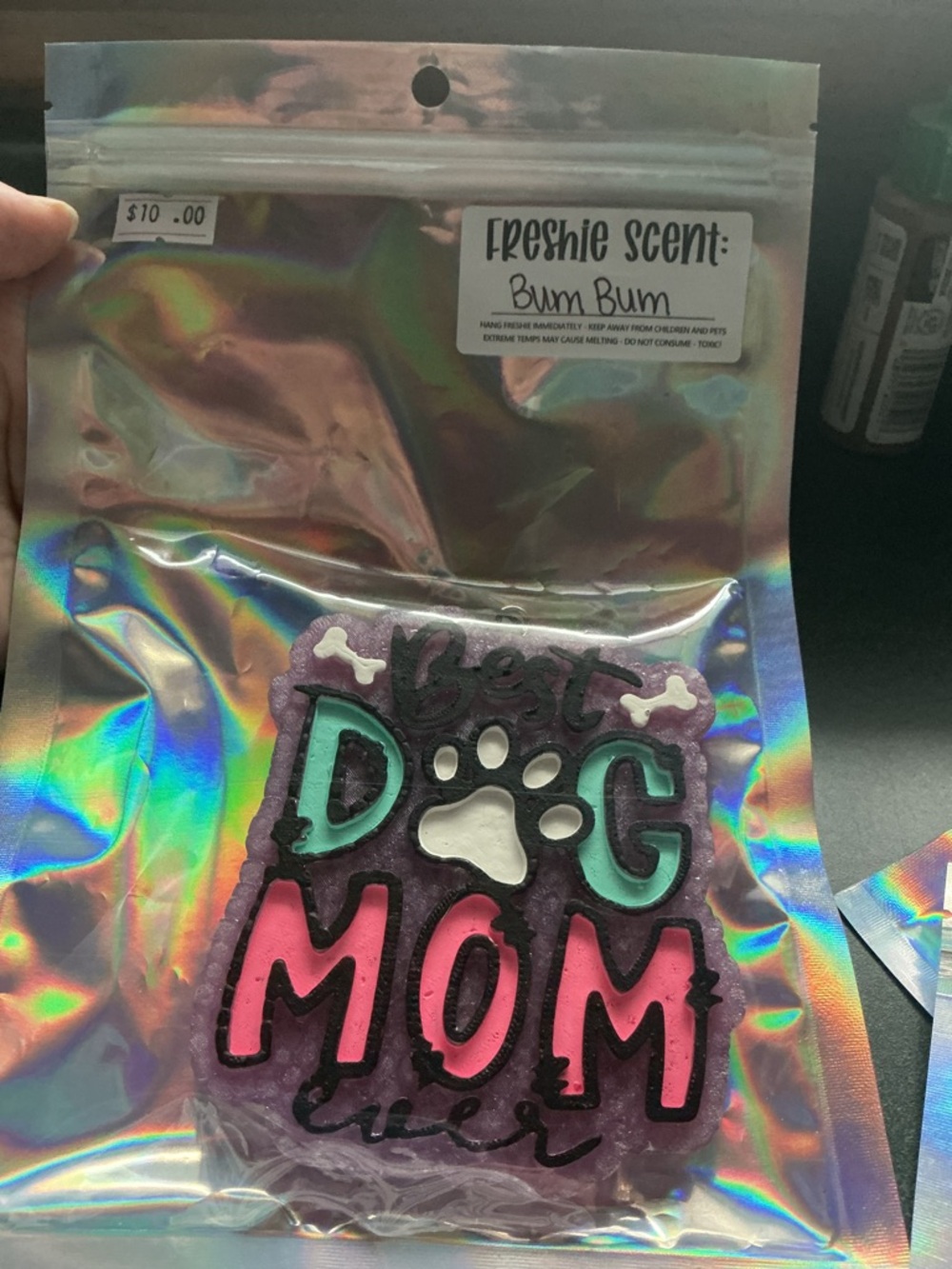 Best Dog Mom Ever Car Freshie - Bum Bum